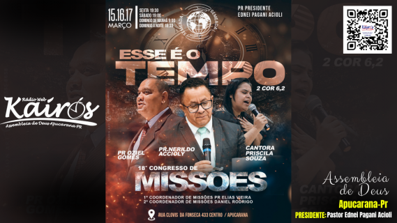 CONGRESSO DE MISSÕES SEMEADA AD APUCARANA